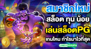 สมาชิกใหม่ สล็อต ทุน น้อย เล่นสล็อตPG เกมไหน กำไรมาไวที่สุด